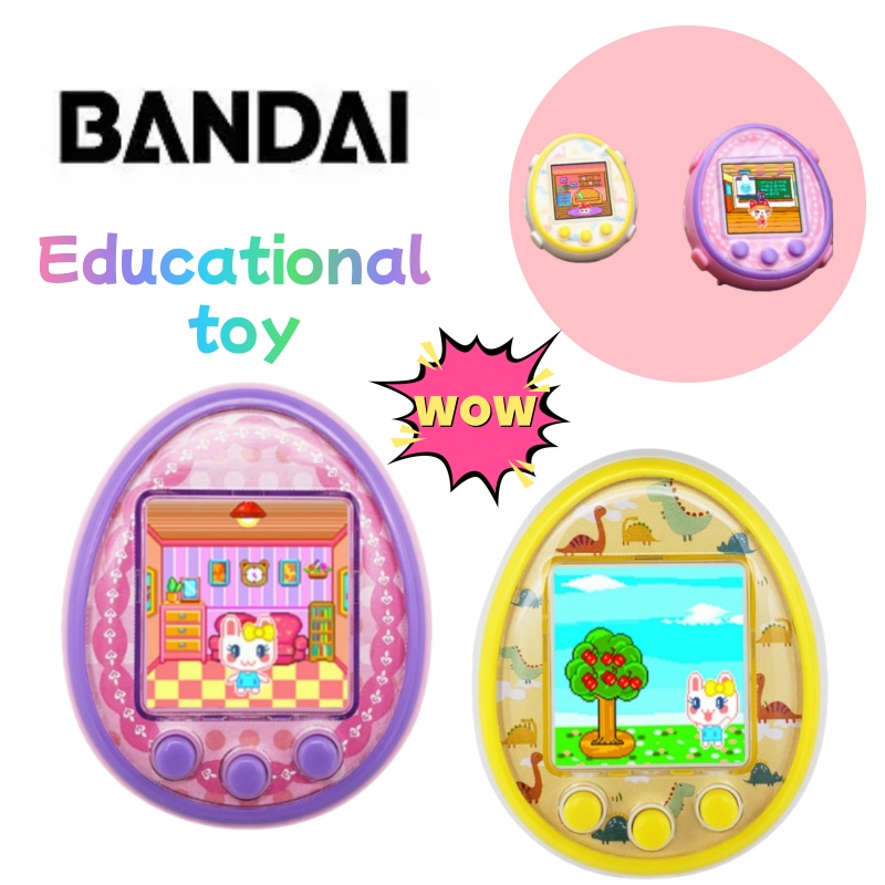 Bandai Model Tamagotchi - Mainan edukasi mesin permainan layar warna