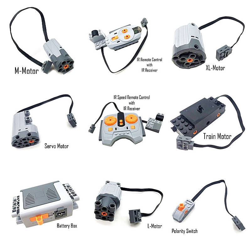 Lego Set Technic - Bagian Teknis Motor Multi Fungsi Daya