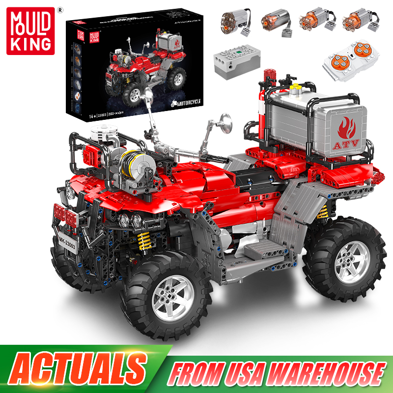 Lego Set Technic - Mould King 23003 Mainan Mobil Teknis