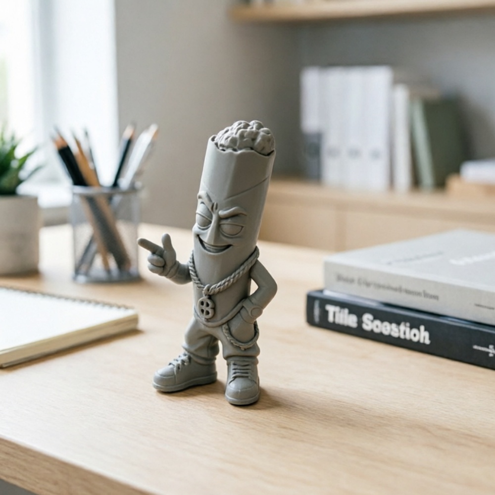 Figur Seni Plastik Abu-abu Tre - Pop Display Shelf ulasan dan harga