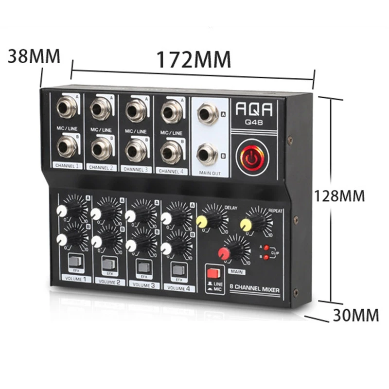 Mixer Audio Profesional Konsol - Graded Card Display ulasan dan harga