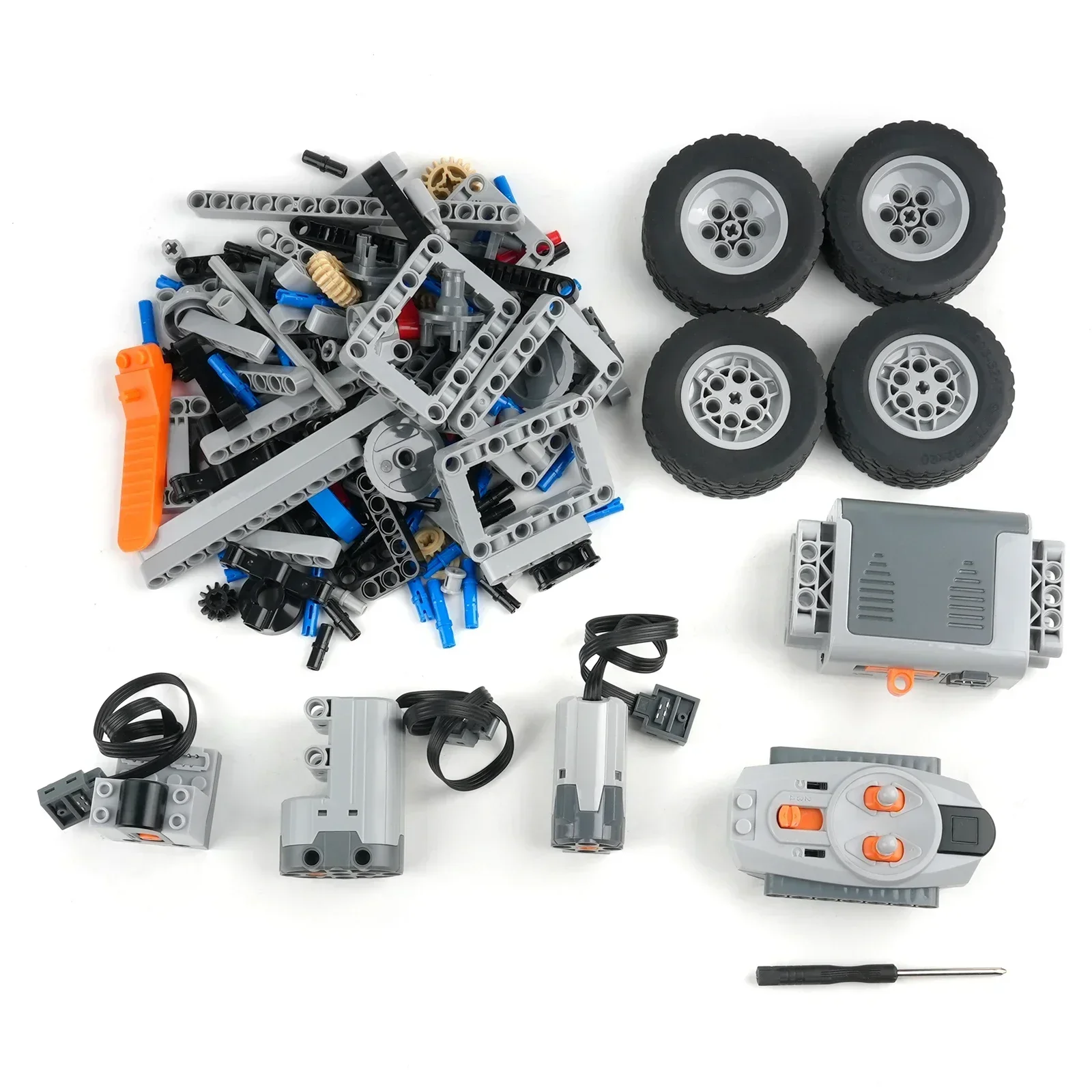 Sasis Mobil RC 4WD Set Listrik - Lego Set Technic ulasan dan harga