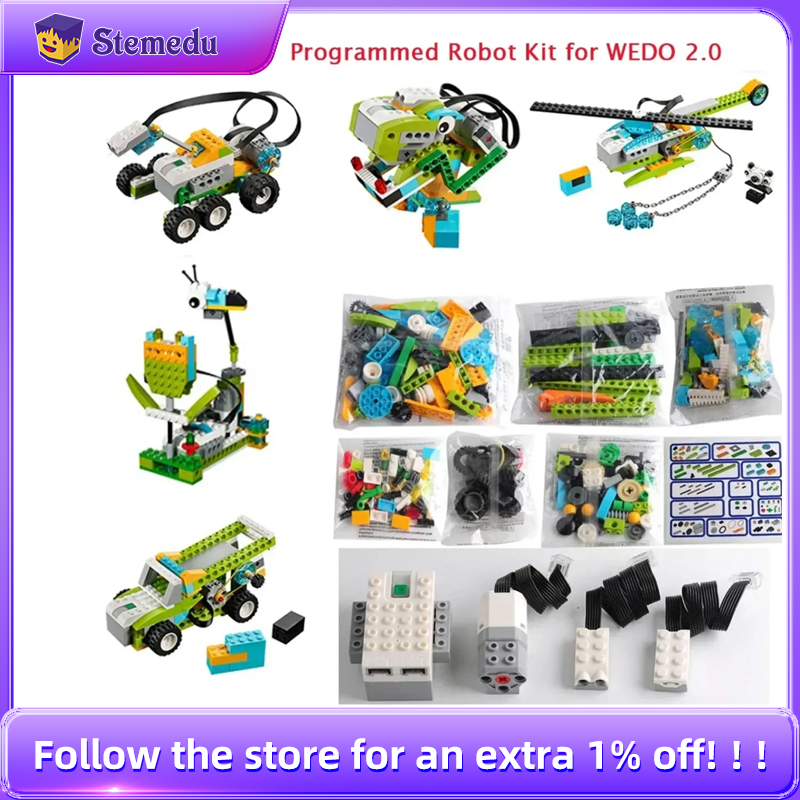 STEM We-do2.0 45300 Kit Pemrog - Lego Set Technic ulasan dan harga
