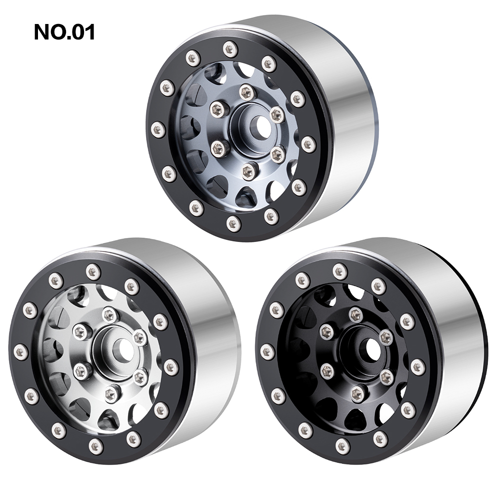 YEAHRUN 4Pcs Velg Roda Alumini - Tamiya Model Rc Car ulasan dan harga