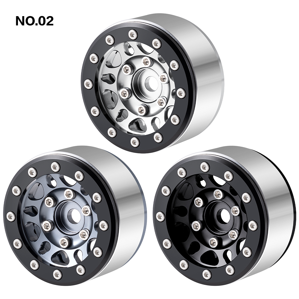 YEAHRUN 4Pcs Velg Roda Alumini - Tamiya Model Rc Car ulasan dan harga