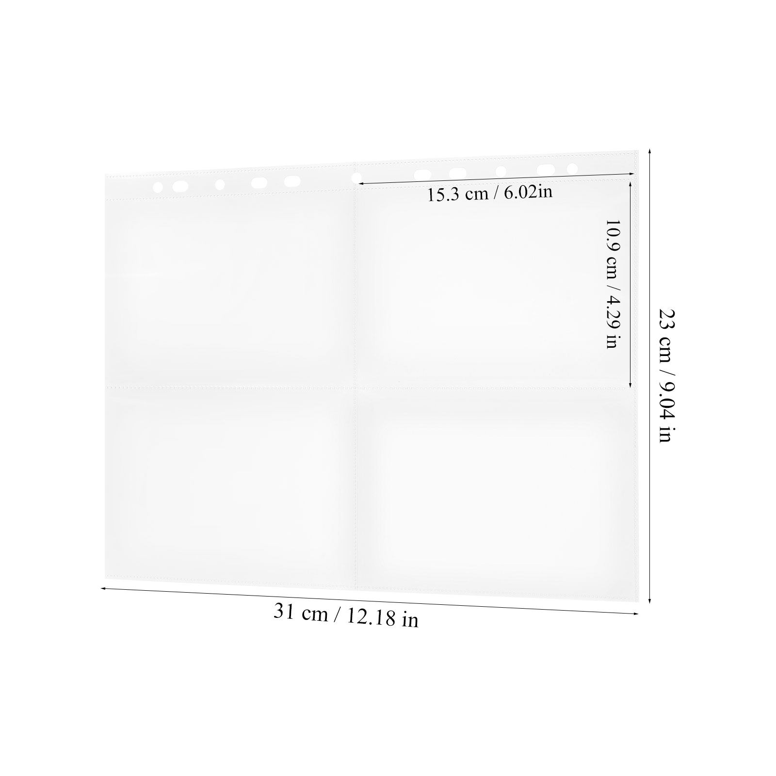 30 Lembar Binder Kartu A4 Dua  - Trading Card Binder ulasan dan harga